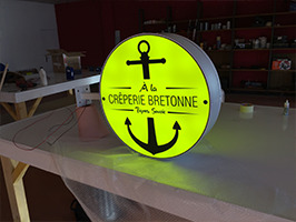 Enseigne lumineuse